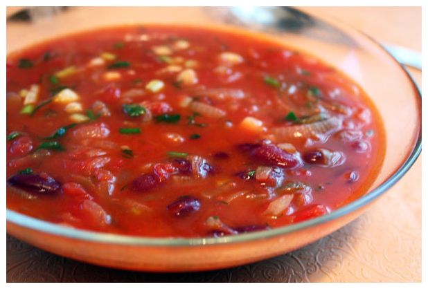 Помидорный суп Помидорный суп